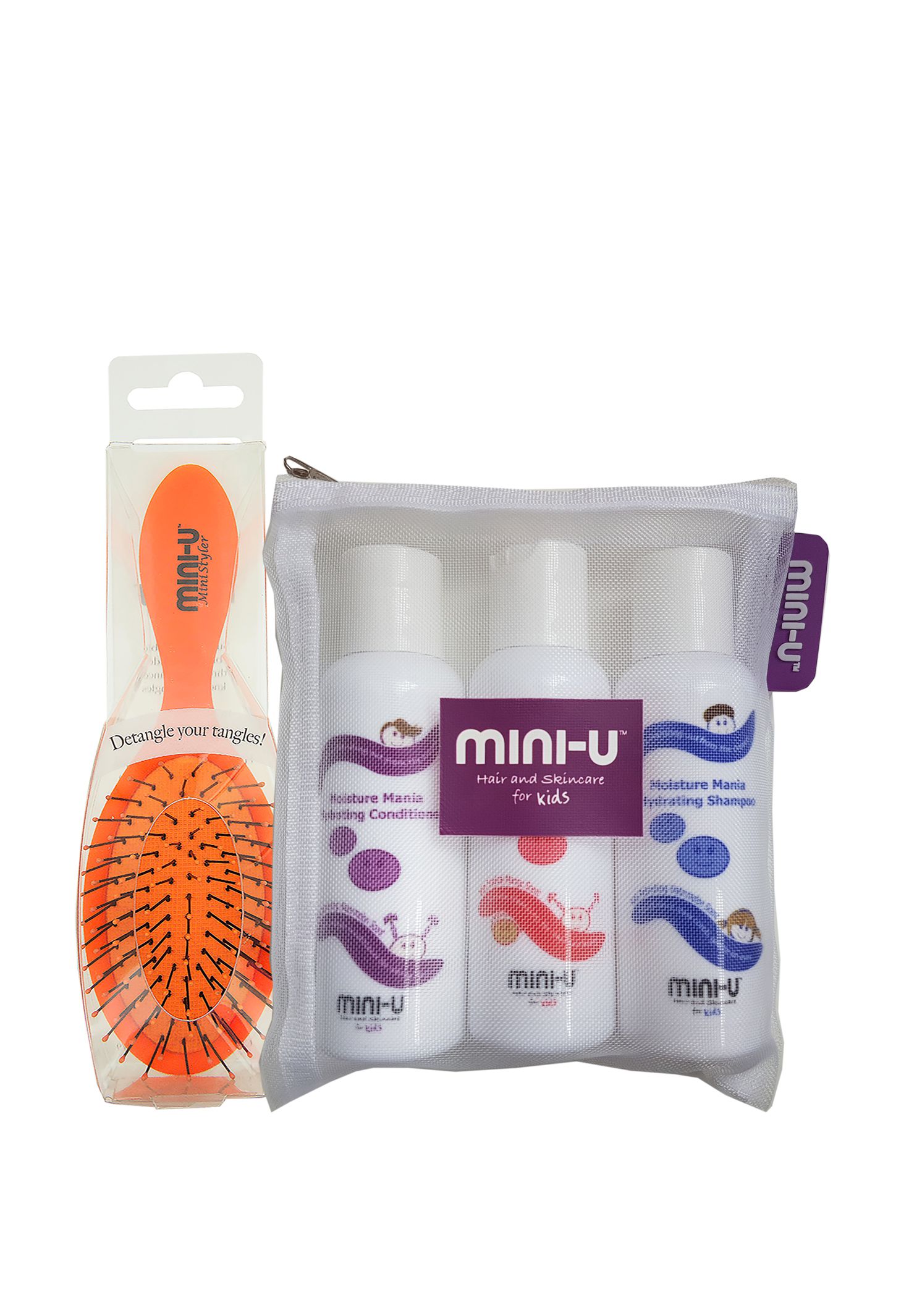 Mini Scyler Mini-U-travel-set-and-mini-styler-combo-orange - Mini U