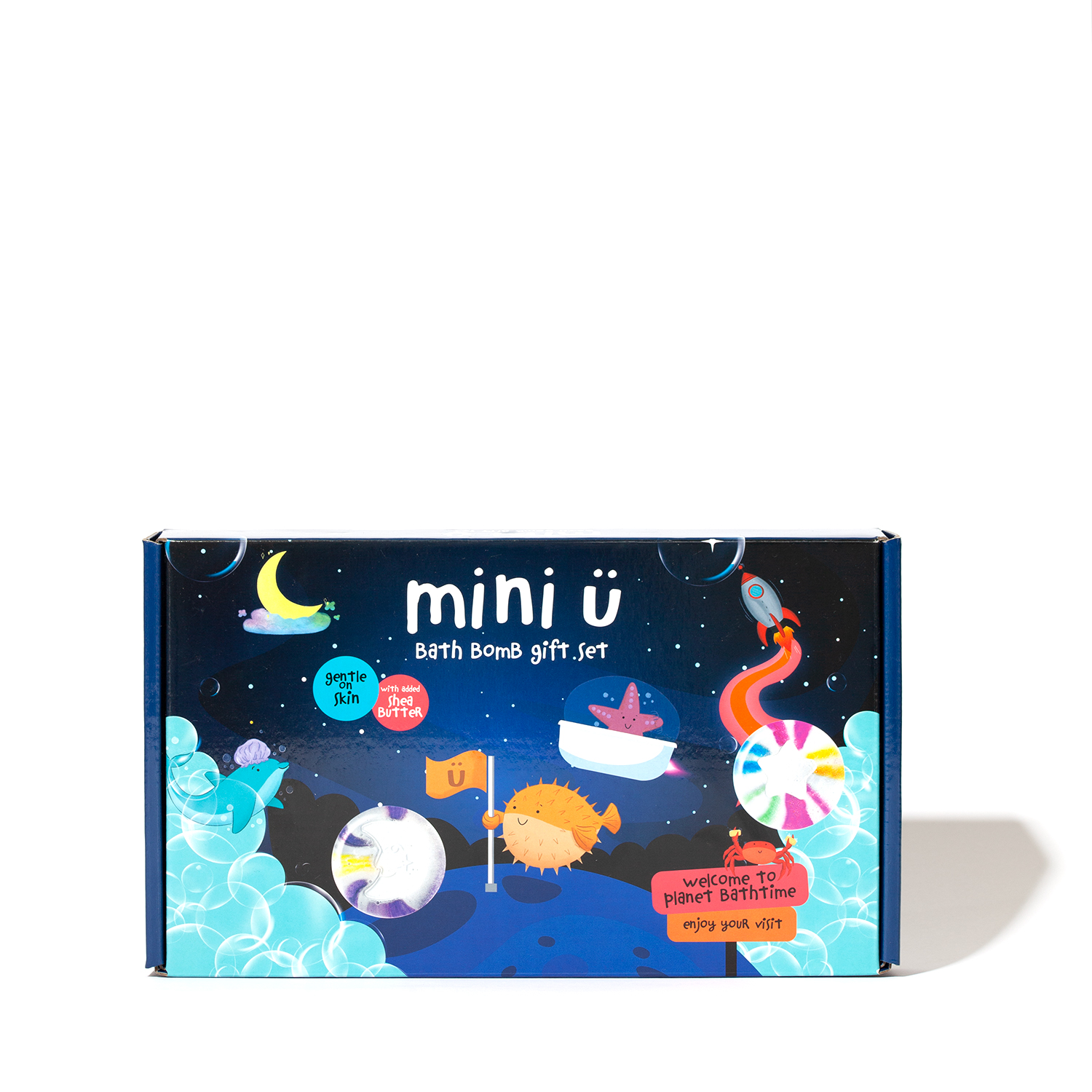 Mini U Bath Bomb Gift Set Front